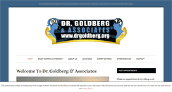 Desktop Screenshot of drgoldberg.org