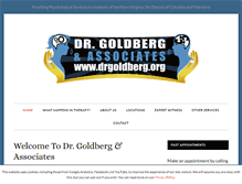 Tablet Screenshot of drgoldberg.org